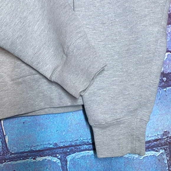 Google Logo Hoodie Men’s Large Gray Pullover Fleece Tech Company Sweatshirt - Picture 6 of 10